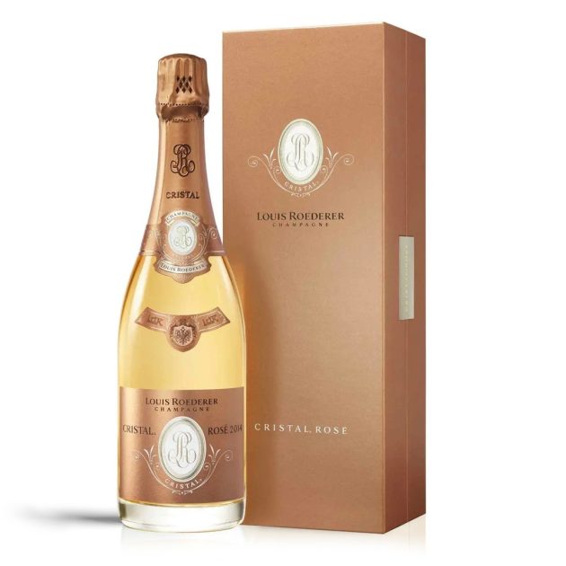 Champagne Louis Roederer Cristal Rosé 2004 - 75cl Coffret
